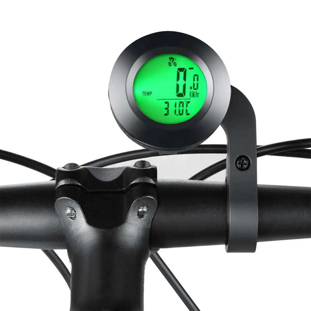 Bike Cycling Odometer Waterproof Wire MTB Stopwatch Speedometer LED Display 