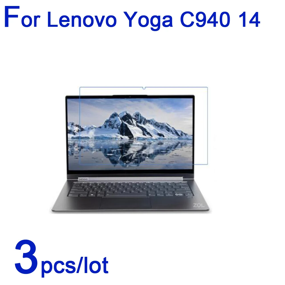 3 шт./лот, для lenovo YOGA C740 C940, 14 дюймов, защитные пленки для планшета, мягкая HD Прозрачная/матовая/нано Противоударная защитная пленка(не стекло