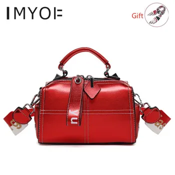 

2020 New Genuine Leather Women's Bag European and American Shoulder Bags Soft Leather Female Handbag Sac Main Femme