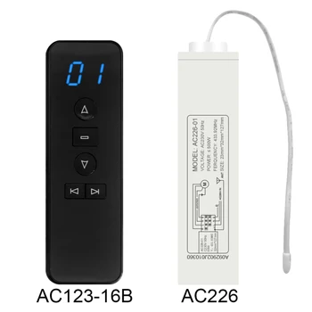 

Smart Remote Control Wireless RF Receiver Remote Control 433.92mhz for Tubular Venetian Blinds