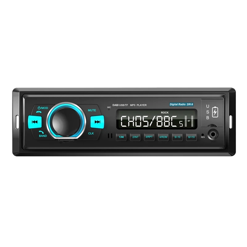 Автомагнитола 1 Din Dab/Dab +/Fm приемник автомобильный цифровой радиоприемник Bt4.2 U
