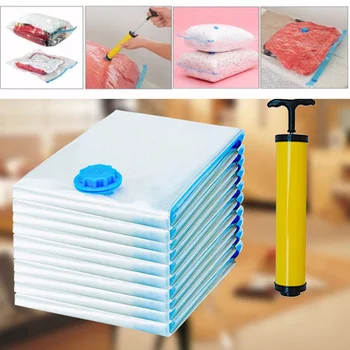 

1 PC New Heavy Duty Travel Storage Bag Large Storage Bag Vacuum Seal Compressed Space Saving Travel Bed Cloths Bag