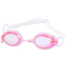 Горячая гальванические красочные плавательные очки гоночные водонепроницаемые противотуманные плавательные очки Настраиваемые