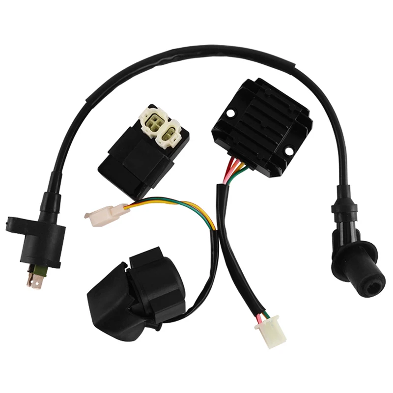 

Racing Ignition Coil Cdi Relay Regulator for 125 150CC GY6 ATV Go Kart Scooter