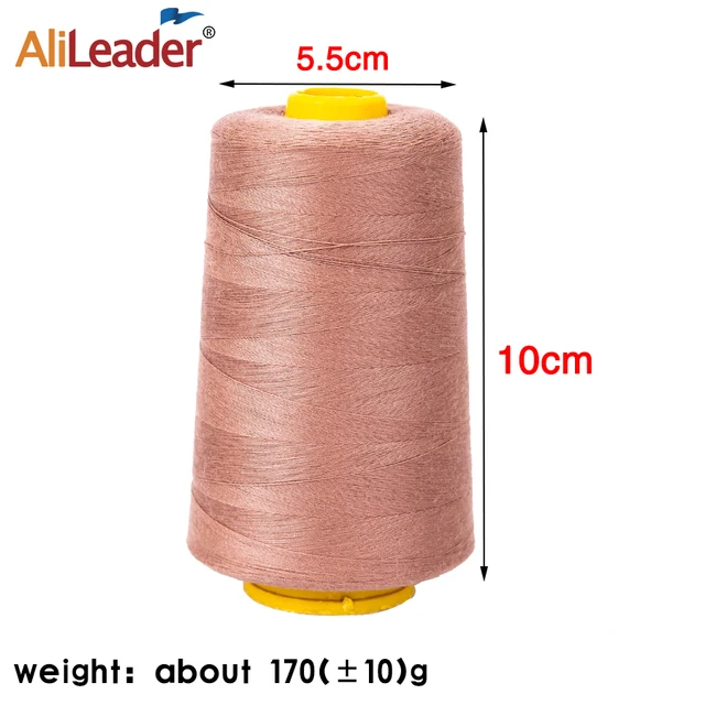 bonded nylon thread for hair extension weaving weft tools