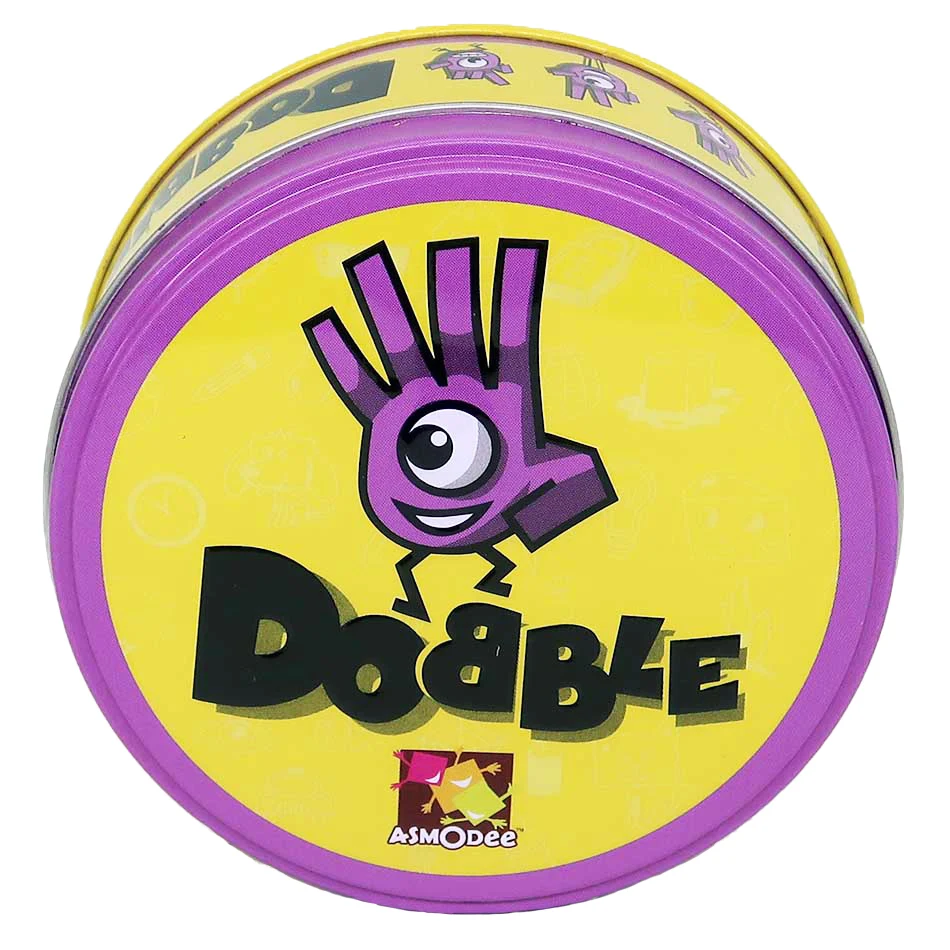 Dobble Card Game Hp Style Spot It Toy Iron Box Potter Sport Go Camping