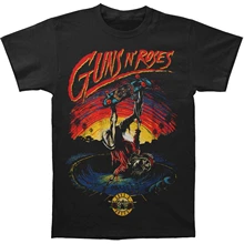 Guns N Roses koszulka męska Skate koszulka BlackHiHop krótka koszulka 2018 nowa marka tanie i dobre opinie SHORT CN (pochodzenie) Z okrągłym kołnierzykiem Short sleeve white t-shirt tshirts Black White tee shirt t shirt tops