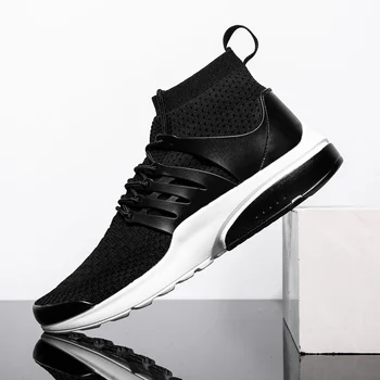 

New Fashion Breathable Men Sneakers High Top Running Shoes for Men Outdoors Walking Sports Shoes Comfortable Shoes Size 39-46