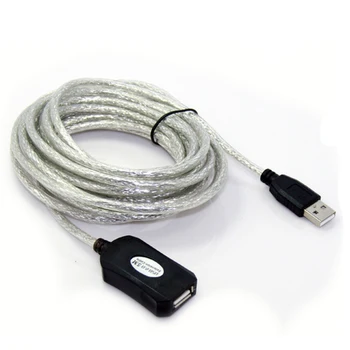 

Anti Interference Signal Strengthen Universal Home Office Data Transmission Accessories Electronic Extension 5M USB Cable