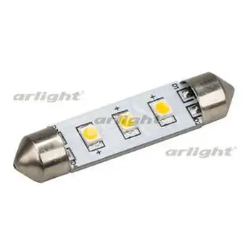 

019424 auto lamp arl-f42-3e warm White (10-30V, 3 led 2835)-1 pc Arlight