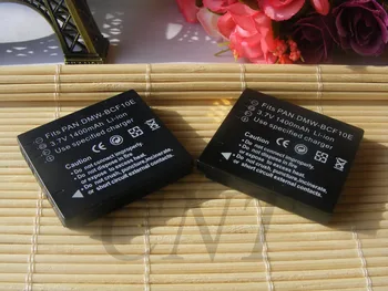 

2 PACK DMW-BCF10PP Battery for Panasonic Lumix DMC-TS1 DMC-TS2 DMC-TS3D DMC-TS3 DMC-TS4