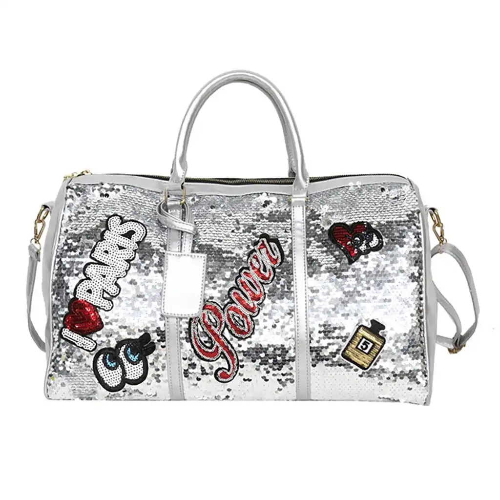 bling duffle bag