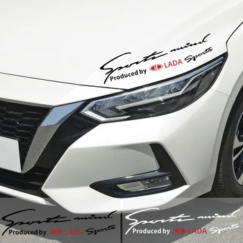 

Car Styling Vinyl Lamp Eyebrow Sticker Reflective Sports Decal Decor For Lada Niva Kalina Priora Granta Largus Vaz Accessories