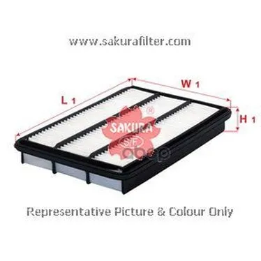 Air filter Mitsubishi Pajero III 3.2 Di-D 01-A1068 Sakura art. A1068