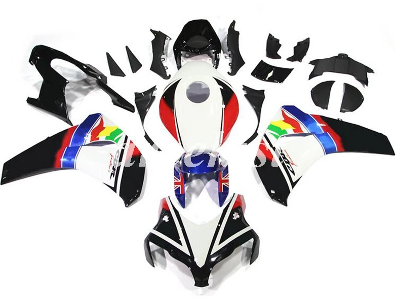 ABS инъекции мотоцикл обтекатели комплект Подходит для Honda CBR1000RR 2008 2009 2010 2011 1000RR 08 09 10 11 кузов комплект из желтой туники