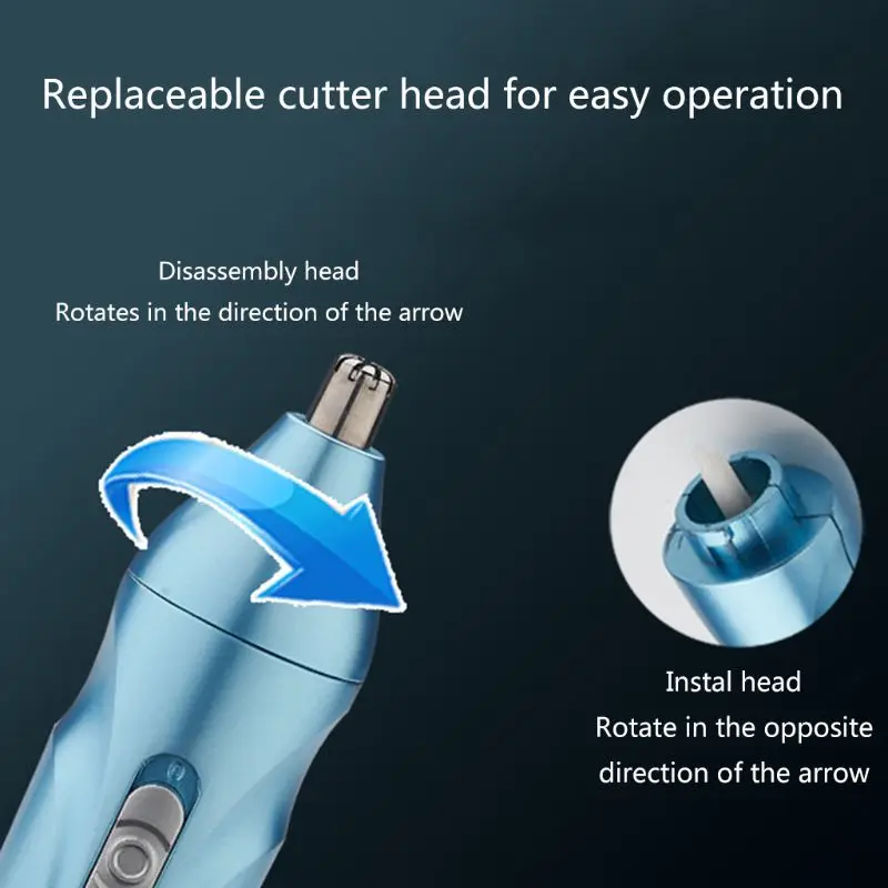 

4 in 1 Rechargeable Hair Trimmer Electric Men Ear Nose Eyebrow Beard Shaver Kit Tool 19QE