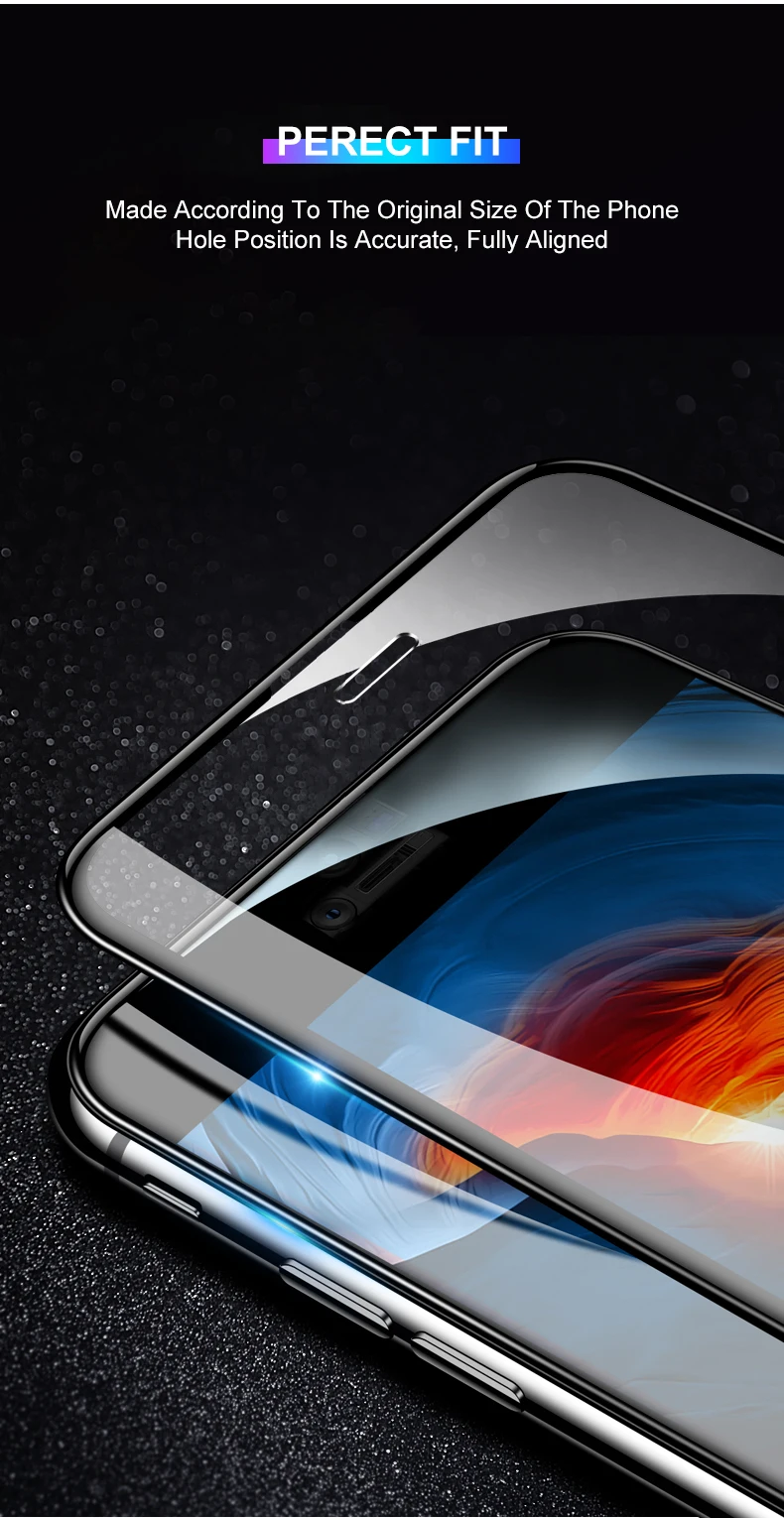 15D полное покрытие защитное закаленное стекло на Iphone 11 Pro Max защита экрана стекло для Iphone Xs Max Xr X