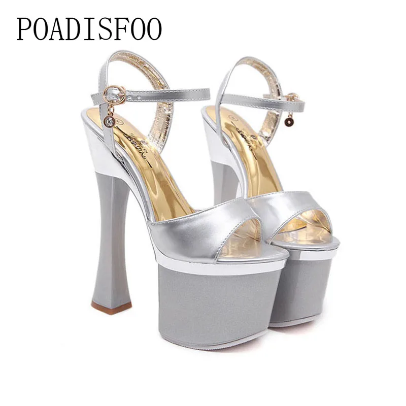 Ltart/супер-сандалии для ночного клуба на высоком каблуке; женская обувь для подиума; обувь для танцев на шесте; LFD-10367-1 на платформе с кристаллами