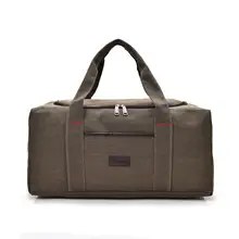 Легкая и простая Большая вместительная Холщовая Сумка мужская дорожная сумка Рабочая посылка