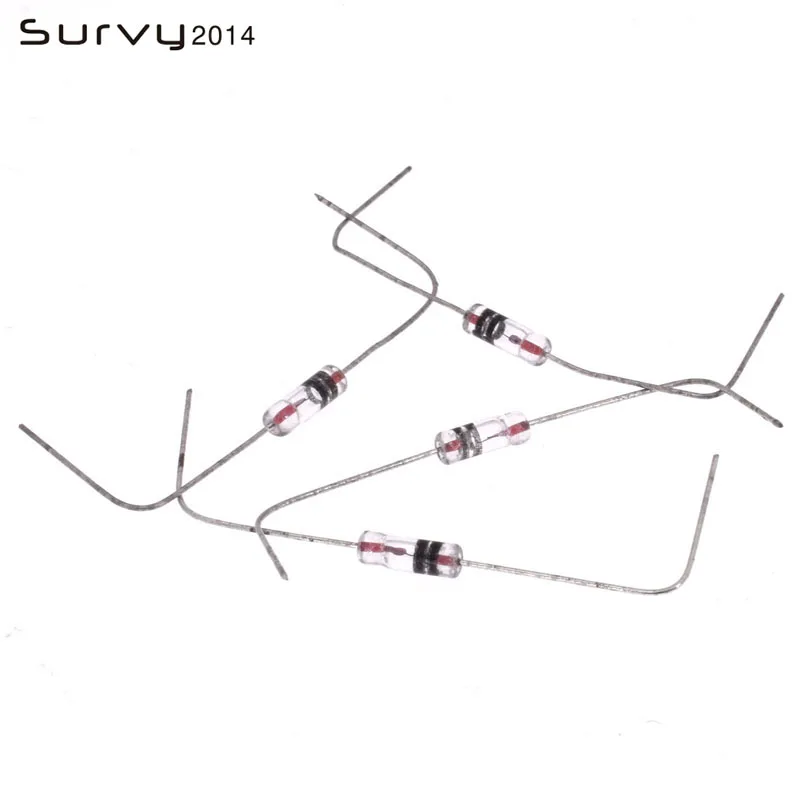 

50pcs 1N34A Germanium Diode Genuine NOS Test Mods Genuine Wireless Electronics Diy Kit Tantalum Capacitor