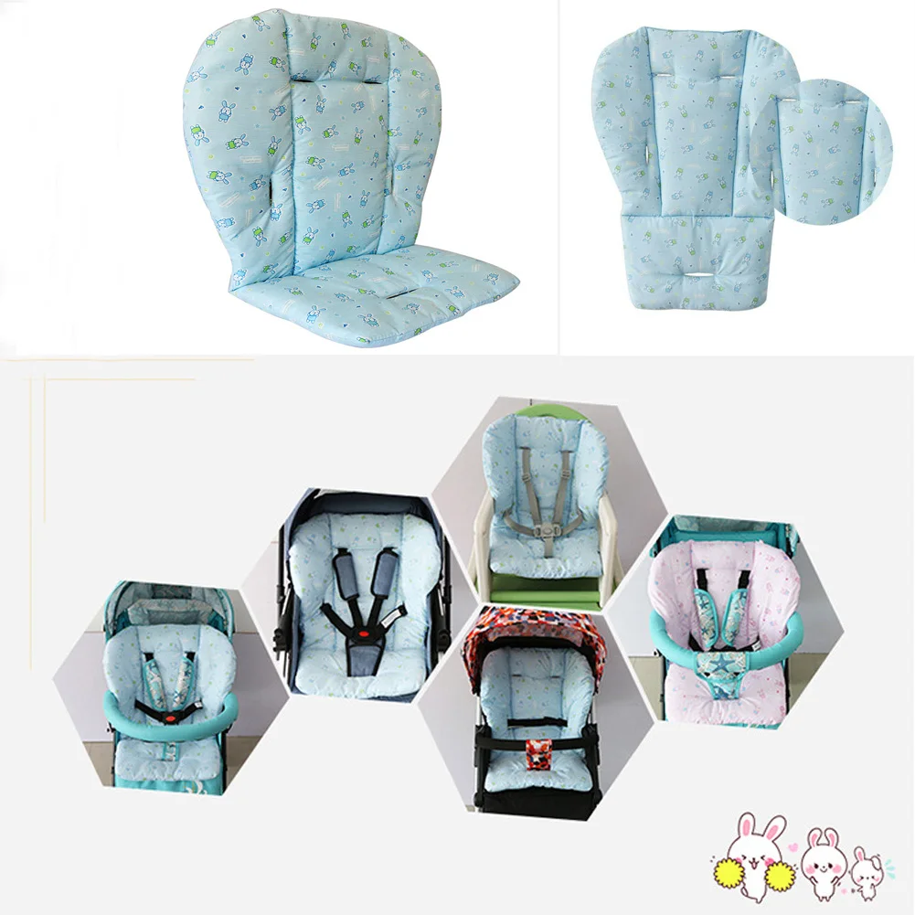 Pudcoco/Новое поступление, зимняя подушка для детской коляски, переносное детское сиденье, теплый коврик с рисунком кролика из мультфильма