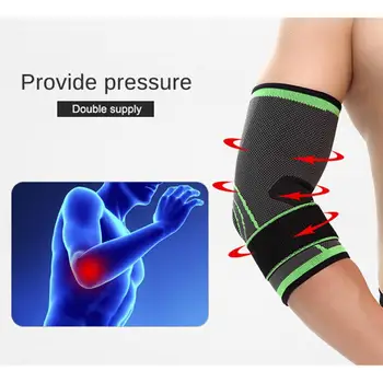 1pc Elastische Bandage Tennis Elleboog Ondersteuning Protector Basketbal Running Volleybal Compressie Verstelbare Elleboog Pad Brace M/L/ XL 1pc Elastische Bandage Tennis Elleboog Ondersteuning Protector Basketbal Running Volleybal Compressie Verstelbare Elleboog Pad Brace M/L/ XL