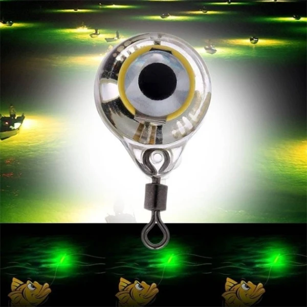 Fishing Lights Night Fluorescent Glow LED Underwater Night Fishing Light Lure for Attracting Fish LED Fishing Supplies