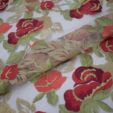 kpop Сетчатое вышитое кружево ткань для платья Африканский Базен riche getzner tissu telas por metro пэчворк stoffen tecido