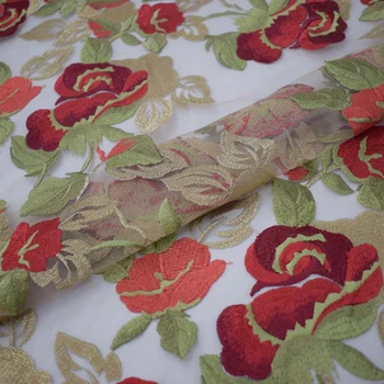 

2019 kpop mesh embroidered lace fabric for dress african bazin riche getzner tissu telas por metro patchwork stoffen tela tecido