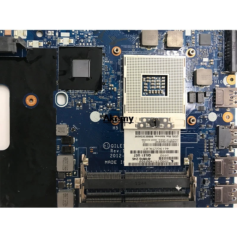 QILE1 LA-8131P для lenovo thinkpad E430 E430C ноутбук FRU системной платы 04W4018 04Y1168 PGA989 HM77 DDR3 тесты работы