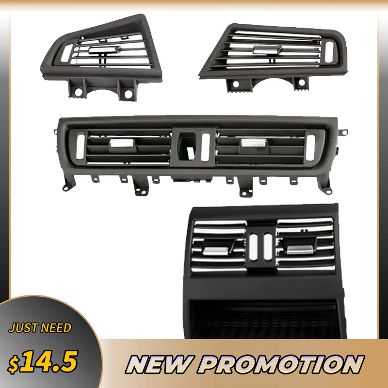 Front / Back-row Center Air Outlet Vent Dash Panel Grille Cover For BMW 5 Series F10 F18 523 525 535 | Автомобили и мотоциклы