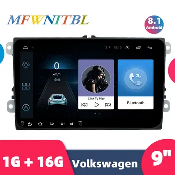 

9'' Car Radio Android 2 Din 8.1 Car MP5 Multimedia Video Player GPS Auto Radio Car Stereo Audio 2DIN For Volkswagen