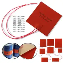 Кремниевый нагреватель прокладки провода нагреватель двигателя блок масляный поддон гидравлический бак нагреватель-подушка Подогрев-аксессуары гибкий водонепроницаемый 220 В