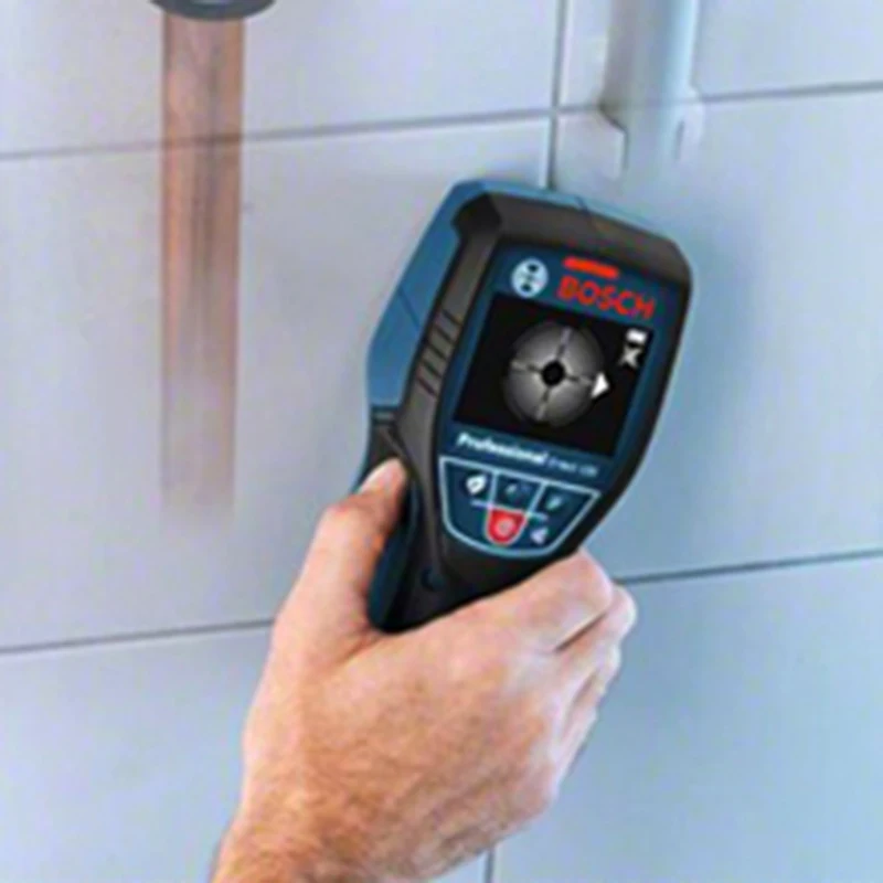 Официальный Bosch D-tect120 детектор Профессиональный de pared y suelo детектор de manguera de madera de кабель de Metal