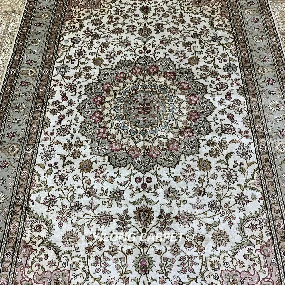 YILONG 5'x8' классический персидский ковер цветочный ручной узлом дешевые персидские ковры (YHW1005AB)