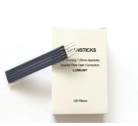 

Bulk Price 300pcs/Lot Fiber Optic Cleaning Sticks 1.25mm LC/MU Connectors And Adapters Easy to Clean Ferrule End-faces