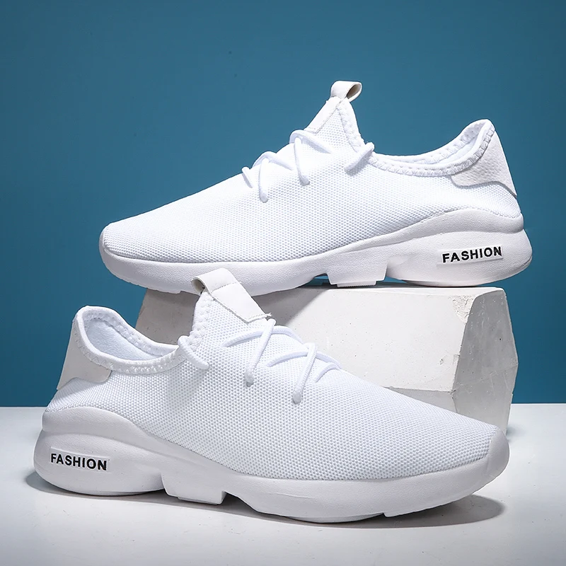 Men's Walking Shoes Casual Fashion Outdoor Sports Shoes Mesh Lightweight Comfortable Breathable Shoes Wild Tide