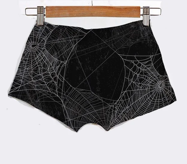Custom Made Create Your Own Design Spiderweb Summer shorts female Hot Shorts 4XL 5XL | Женская одежда
