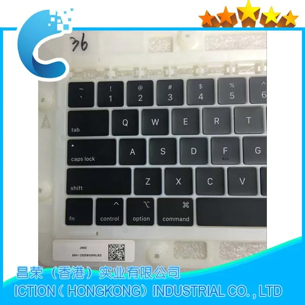 Новинка оригинал A1989 A1990 клавиатура ключи колпачки стандарт США для Macbook Pro 13