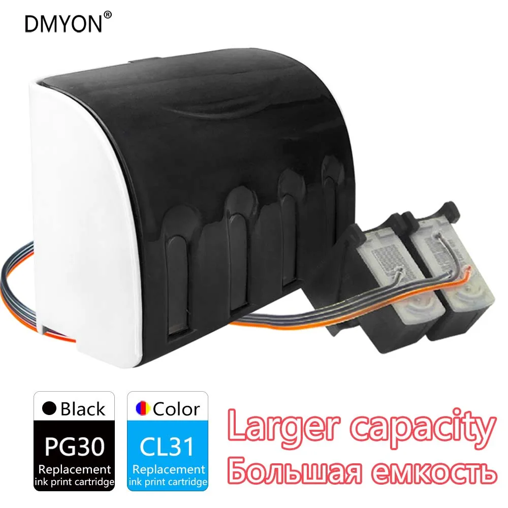 DMYON Compatible for Canon PG30 CL31 CISS Refill Ink Cartridge PIXMA MP140 MP210 MP470 MX300 Printers IP1800 IP2600 | Компьютеры и