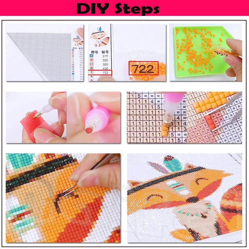 5D алмазная живопись сделай сам вышивка крестиком из мультфильма Алмазная