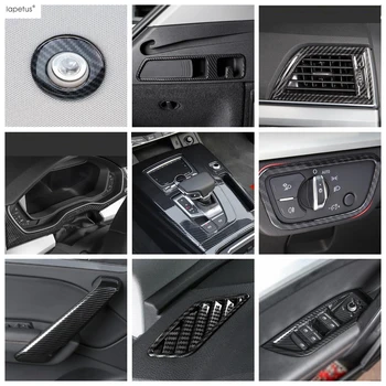

Lapetus Dashboard Instrument Panel / Transmission Shift Gear Cover Trim Carbon Fiber Interior Refit Kit For Audi Q5 2018 - 2020