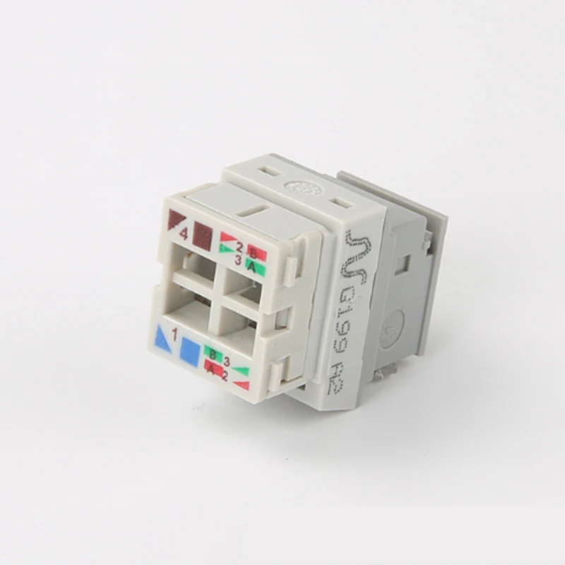100 шт. Nexans стиль cat5e/cat6 RJ45 сетевой модуль utp