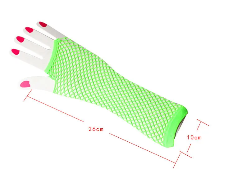 CUF19003 nylon net fabric gloves size 