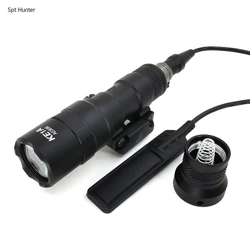 

Tactical M300B Flashlight Scout Light Tactical Rail Light Rifle Hunting Constant / Momentary Output hunting scope