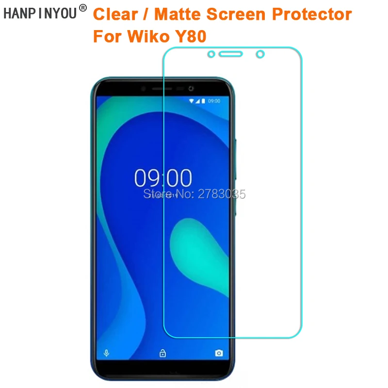 

For Wiko Y80 5.99" Clear Glossy / Anti-Glare Matte Screen Protector Protective Film Guard (Not Tempered Glass)