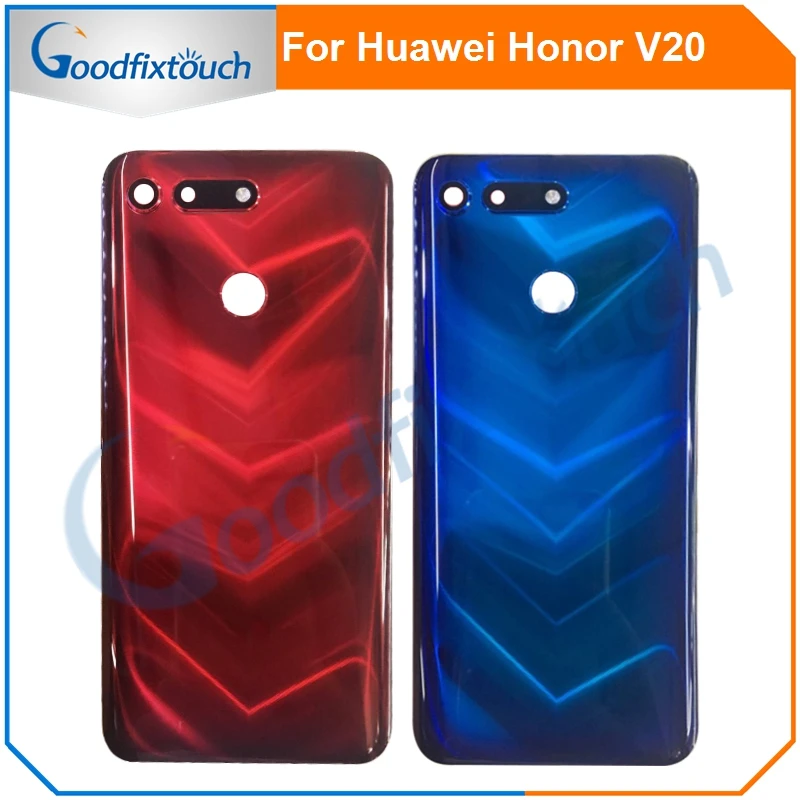 Задняя крышка для батареи Huawei Honor V20 View 20 10 шт. корпус задней двери задняя с