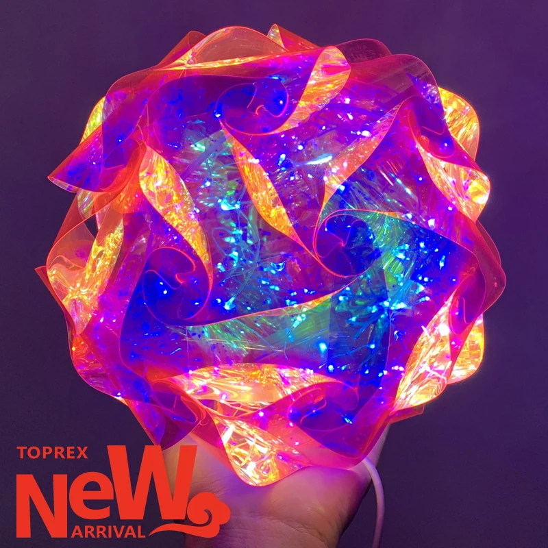 Topex 20 см мечта цветной шар светильник led Сказочный s вечерние украшения