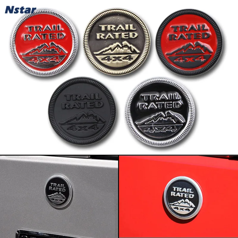 Nstar 1 пара 4X4 Trail НОМИНАЛЬНАЯ сплав эмблема автомобиля крыло значок Авто Стайлинг