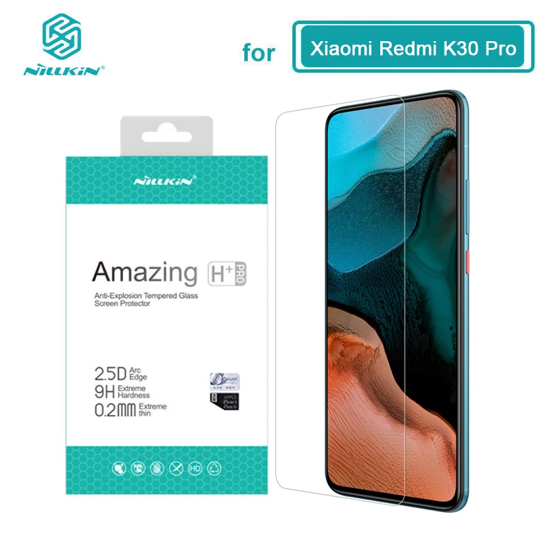 

POCO X3 Pro Glass Nillkin H H+Pro Screen Protector Tempered Glass for Xiaomi POCO X3 NFC GT F2 Pro F3 Redmi K30 Ultra K40 Film